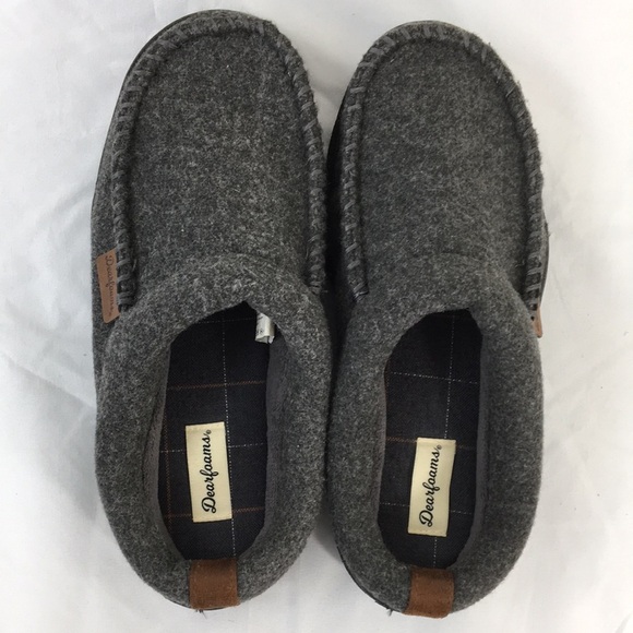 Dearfoam Mens Mule/Clog Indoor or Outdoor Slippers Size 7-8 Like-NEW Condition - Picture 6 of 9